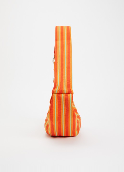 MOSJ Atelier Cosmo crossbodytas met verstelbare schouderriem - detail 2 oranje