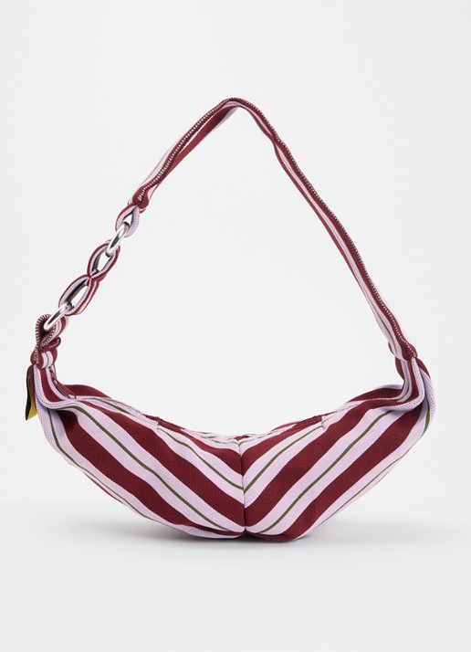 MOSJ Atelier Little B crossbodytas met streepprint