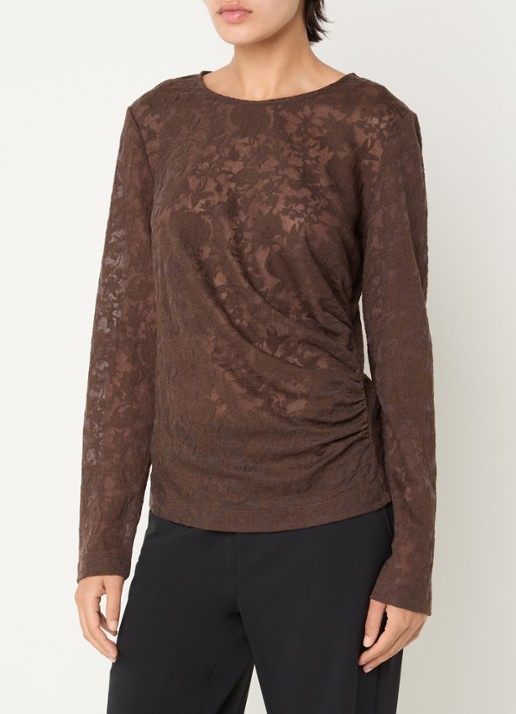 MSCH Copenhagen Brigetta top met bloemenprint