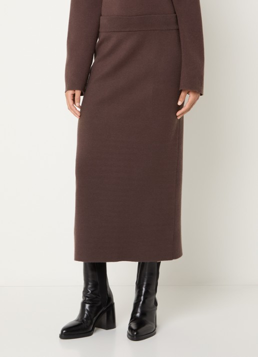 MSCH Copenhagen MSCHAgatha fijngebreide midi rok