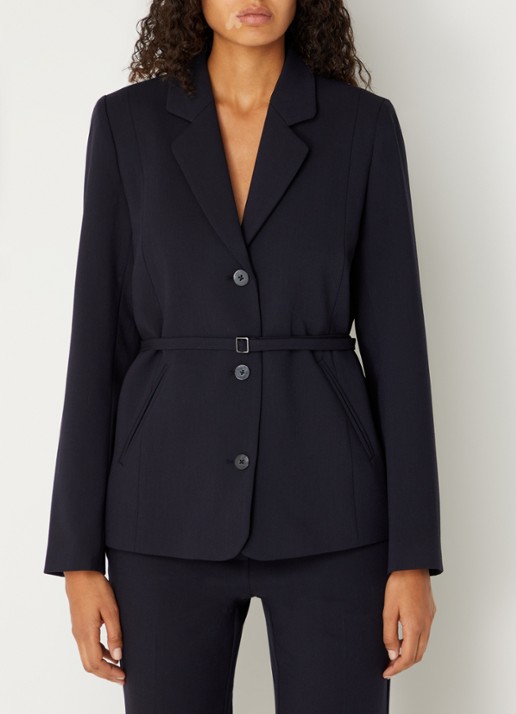 MSCH Copenhagen Mschfreylia blazer met paspelzakken en ceintuur