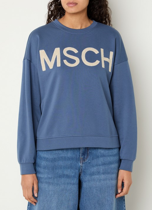 MSCH Copenhagen MSCHMela sweater met logoprint