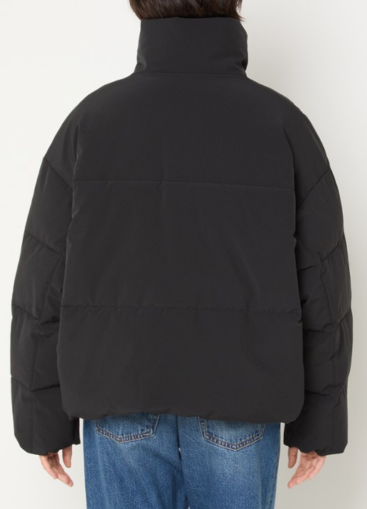 MSCH Copenhagen MSCHRefron puffer jack met steekzakken - achterkant 2 zwart