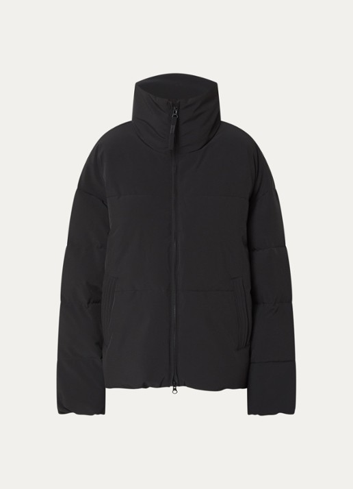 MSCH Copenhagen MSCHRefron puffer jack met steekzakken - voorkant 3 zwart
