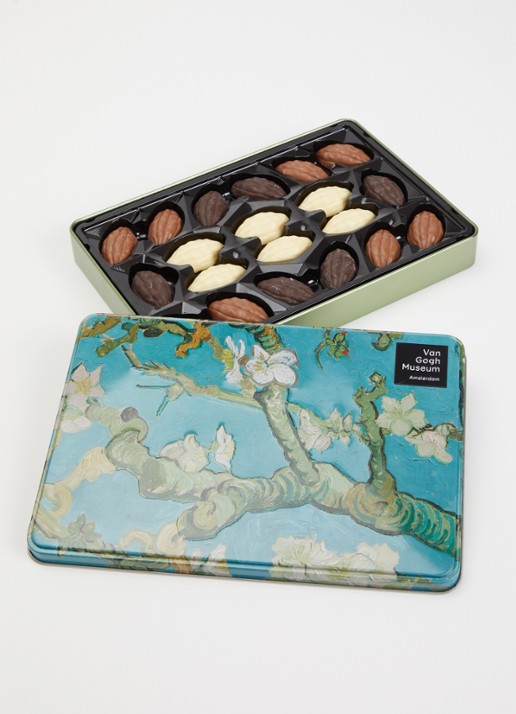 MTDay Amandelbloesem chocolade in blik 140 gram - voorkant 2 undefined