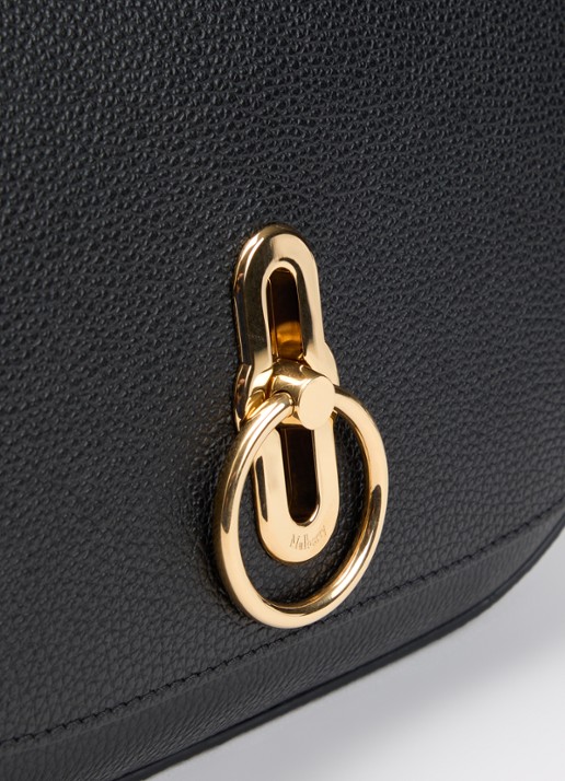 Mulberry Amberley crossbodytas van leer - detail 5 zwart