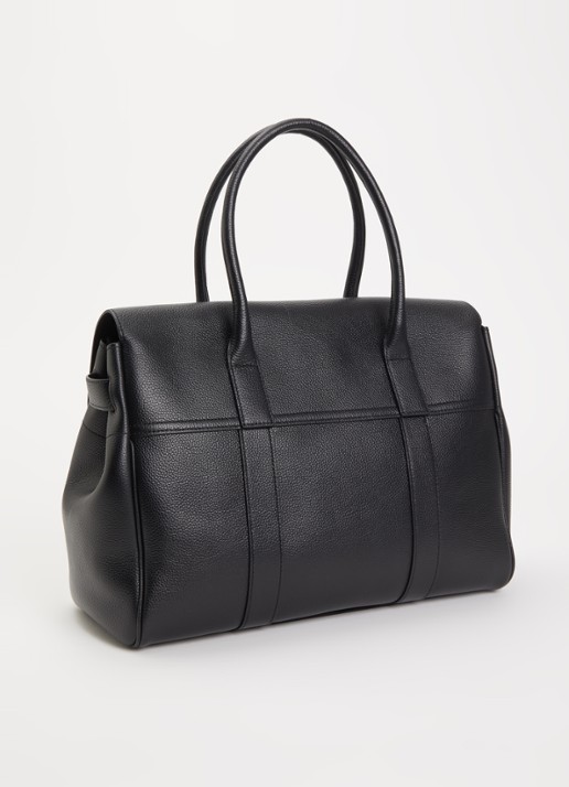 Mulberry Bayswater handtas van leer - achterkant 5 zwart