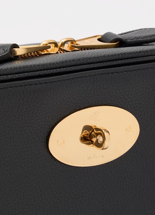 Mulberry Darley crossbodytas van leer met verstelbare schouderriem  - detail 5 zwart