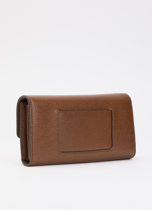 Mulberry Darley portemonnee van leer - achterkant 3 bruin