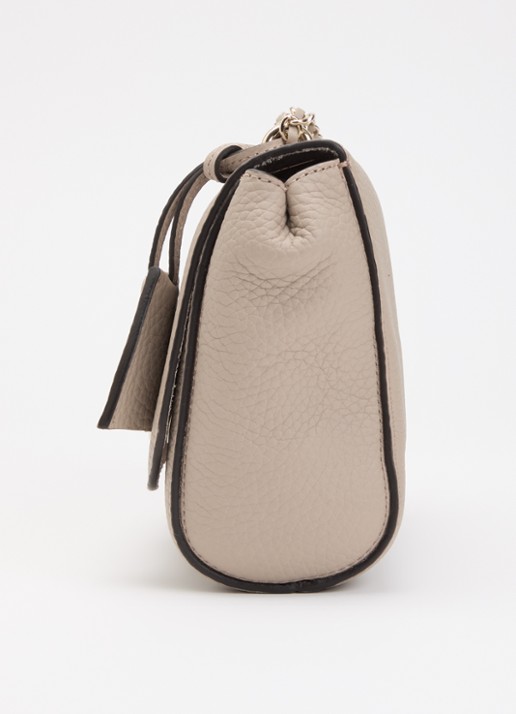 Mulberry Lily crossbodytas van leer met verstelbare schouderriem - detail 3 donkerkhaki