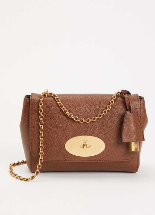 Mulberry Lily crossbodytas van leer met verstelbare schouderriem