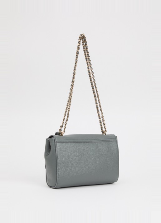 Mulberry Lily Small crossbodytas met verstelbare schouderriem - achterkant 5 grijs