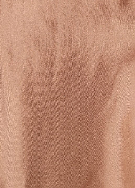 MUNTHE Arum mid waist loose fit broek van zijde - detail 2 camel