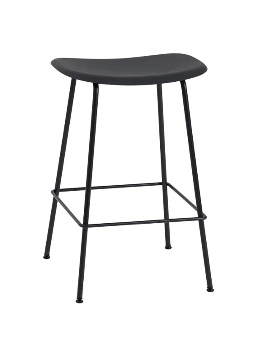 Muuto Fiber Counter kruk 66 cm - achterkant 3 zwart