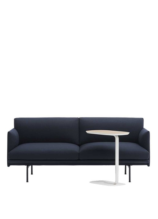 Muuto Relate bijzettafel 60,5 cm - detail 2 zwart