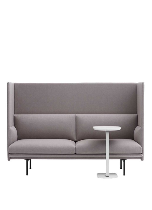 Muuto Relate bijzettafel 60,5 cm - detail 3 zwart