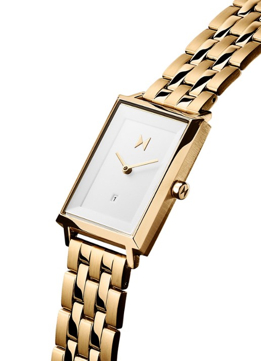 MVMT Horloge D-MF03-G - detail goud