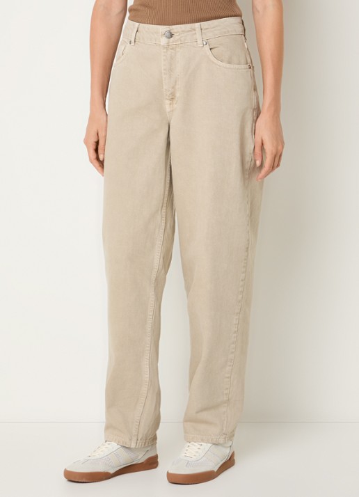 My Essential Wardrobe Baloo high waist balloon jeans met gekleurde wassing