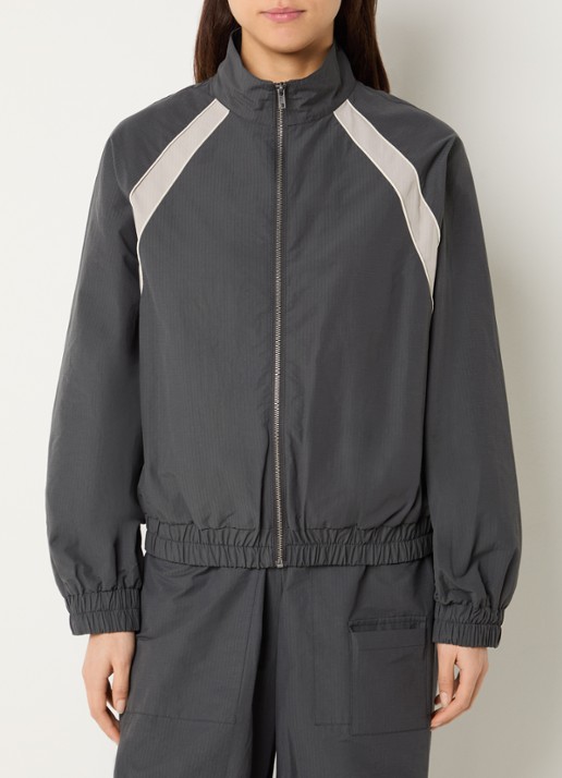 My Essential Wardrobe Tasma bomberjack met streepprint