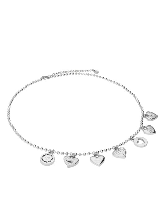 My Jewellery Candy ketting met bedels - detail 4 zilver
