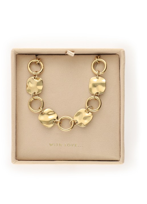 My Jewellery Circles ketting  - detail 5 goud