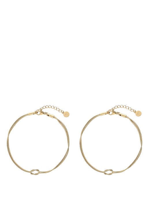 My Jewellery Forever Connected Knot armband set van 2