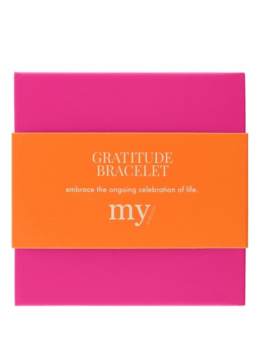 My Jewellery Gratitude armband  - detail 3 goud