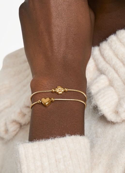 My Jewellery Gratitude armband  - voorkant 5 goud