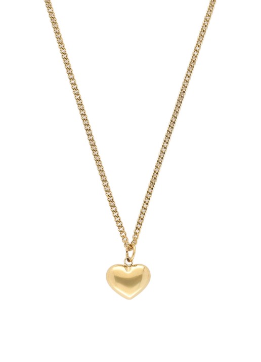 My Jewellery Heart ketting met hanger - achterkant 3 goud