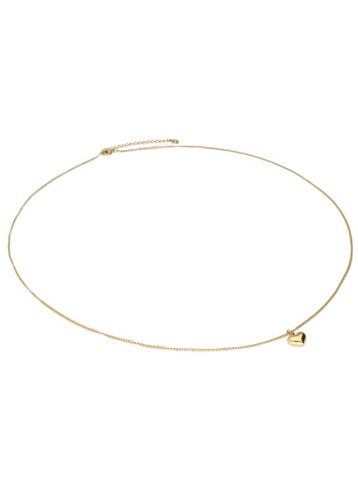 My Jewellery Heart ketting met hanger - detail 4 goud