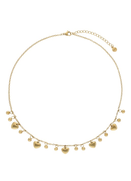 My Jewellery Hearts & dots ketting met bedels