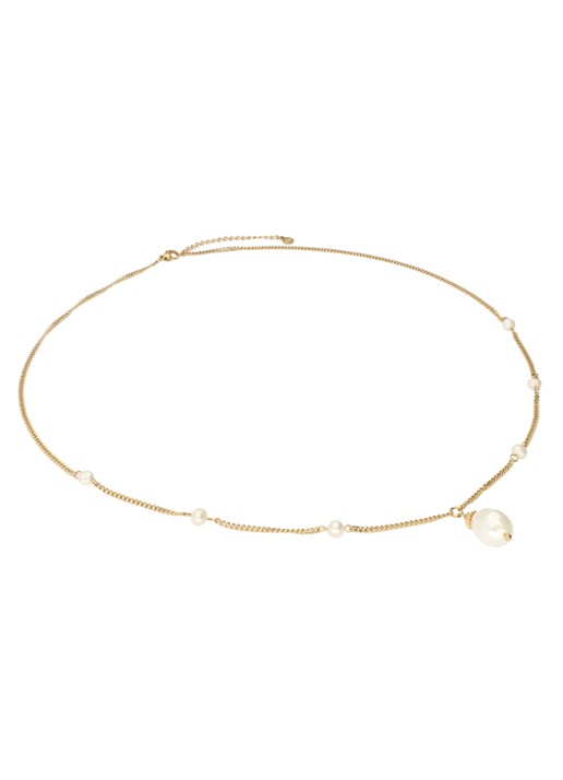 My Jewellery Ketting met imitatieparels - detail 4 goud
