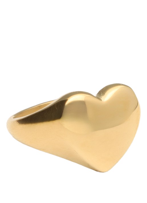 My Jewellery Open Heart ring - achterkant 3 goud