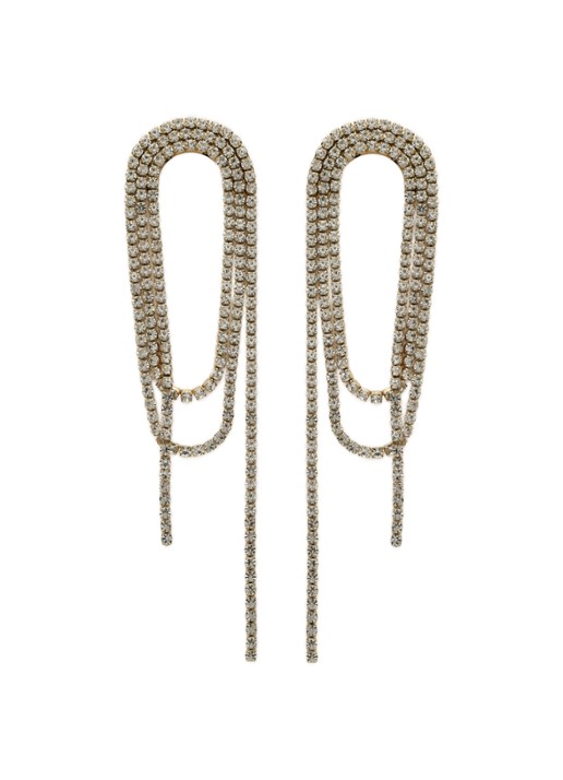 My Jewellery Oval strass oorstekers