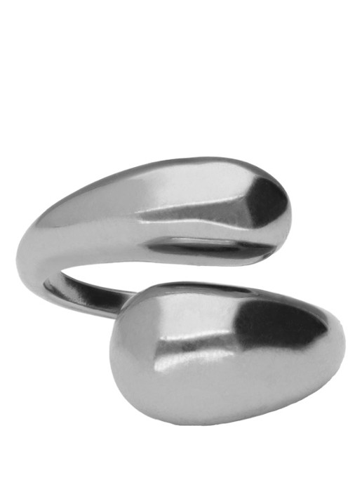 My Jewellery Verstelbare ring - voorkant zilver
