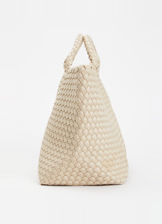 Naghedi St Barths Medium shopper met uitneembaar etui - detail 4 beige