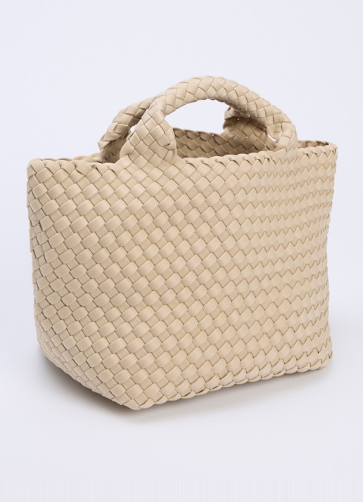 Naghedi St Barths Small shopper met uitneembaar etui - achterkant 4 beige