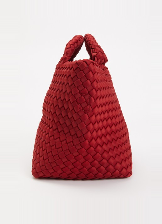 Naghedi St Barths Small shopper met uitneembaar etui - detail 4 donkerrood