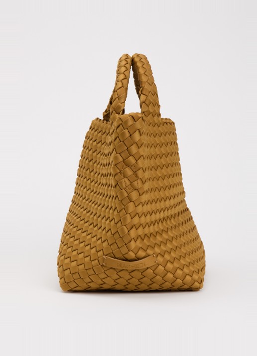 Naghedi St Barths Small shopper met uitneembaar etui - detail 2 okergeel