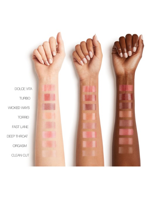 NARS Afterglow Lip Balm - getinte lipbalsem - detail 5 deep throat