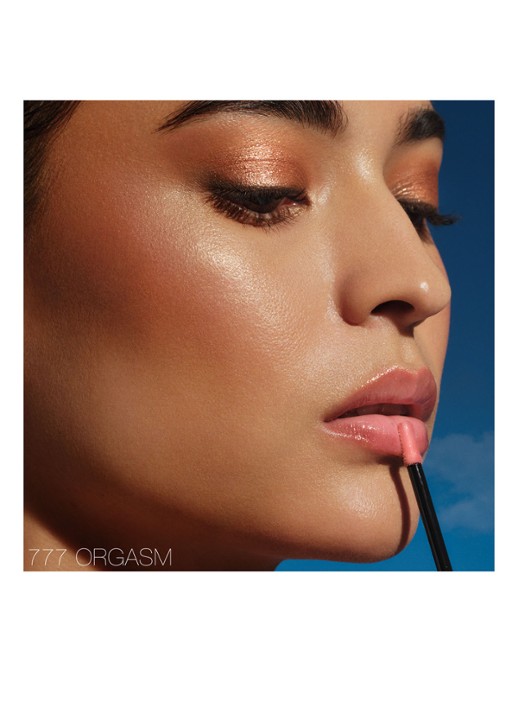 NARS Afterglow Lip Oil - lipolie - achterkant 777 orgasm