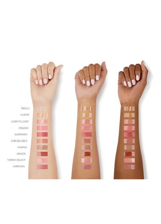NARS Afterglow Lip Shine - lipgloss - detail 5 triple x