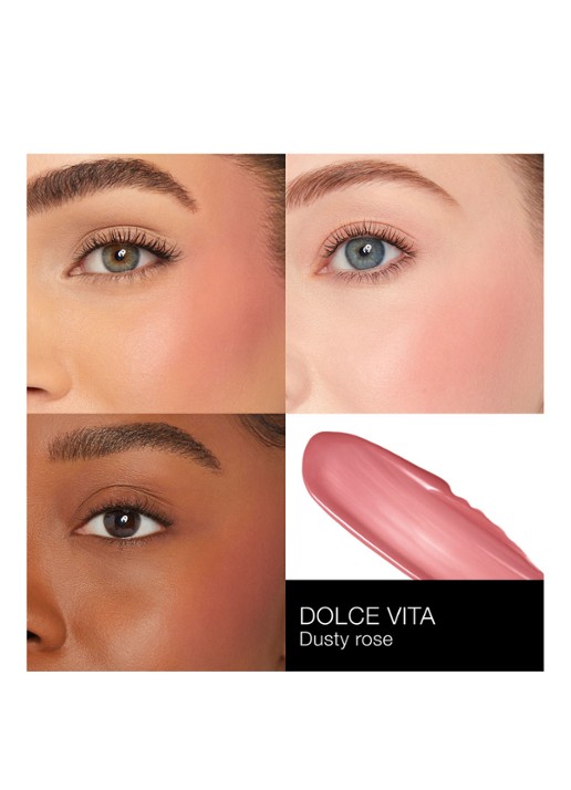 NARS Afterglow Liquid Blush - vloeibare blush - detail 3 dolce vita
