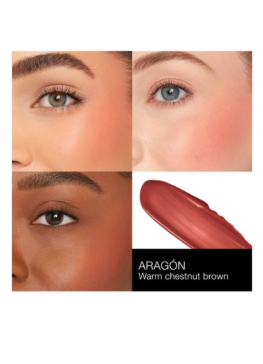 NARS Afterglow Liquid Blush - vloeibare blush - detail 2 aragón