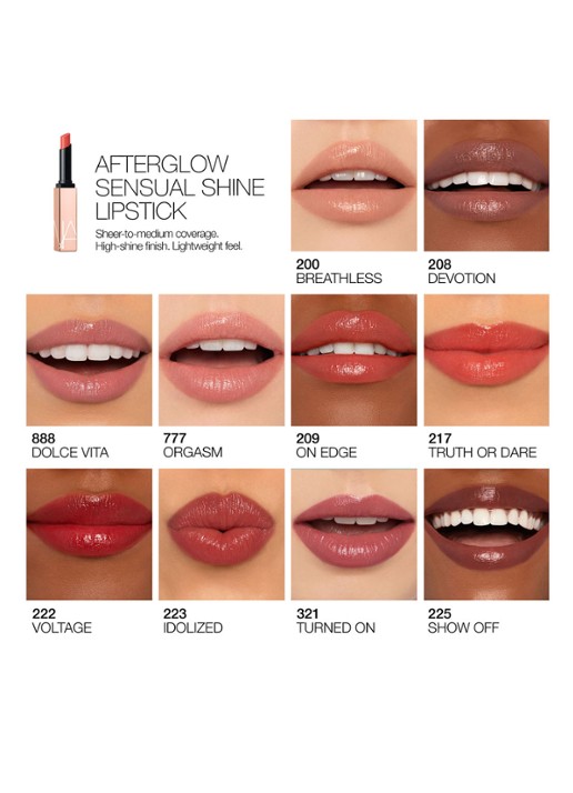 NARS Afterglow Sensual Shine Lipstick - detail 6 dolce vita - 888