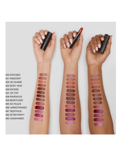 NARS Explicit Lipstick - detail 5 no shame - 802