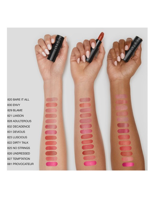 NARS Explicit Lipstick - detail 2 blame - 829
