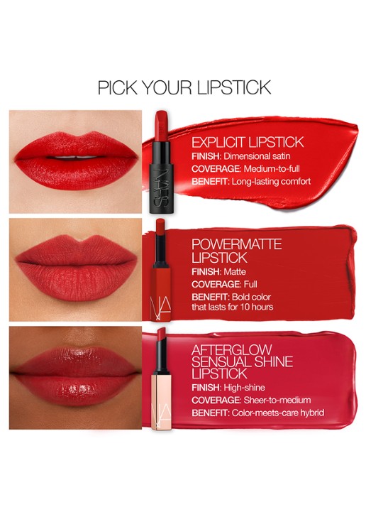 NARS Explicit Lipstick  - detail 4 morroco - 361