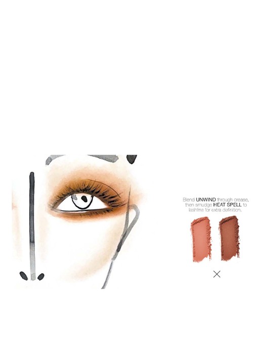 NARS Laguna Face Palette - Limited Edition oogschaduwpalette - detail 5 light to medium