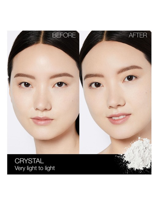 NARS Light Reflecting Loose Setting Powder - losse poeder - detail 5 crystal